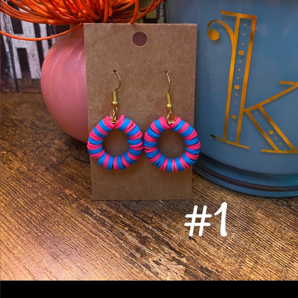 Colorful Hoop Earrings